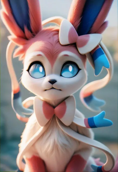 score_9, score_8_up, score_7_up, source_furry, furry, sylveon, Stare into the distance, cozy, cute, 8k, hd, Chromatic Aberration, photo
 <lora:photo_v2:0.8>