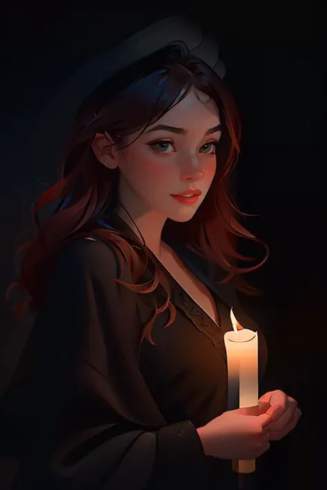 Merger_ellazam_rose,
in a dark room in (pitch black:1.2) amongst a (candle light vigil:1.2), (candles:1.1), (candle light:1.1), (pitch black room:1.2), (darkness:1.1), wearing a (sheer robe:1.1), robe, sheer, (lots of candles:1.2)
bokeh, f1.4, 40mm, photorealistic, raw, 8k, textured skin, skin pores, intricate details <lora:epi_noiseoffset2:1>, epiCRealism <lora:ClothingAdjuster3:-1>