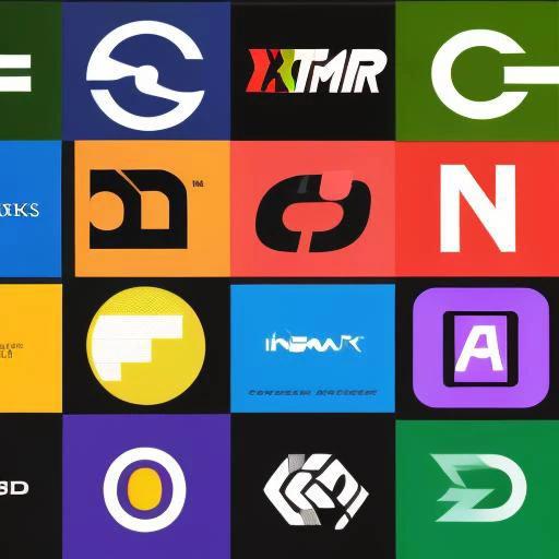 small collection of different logos on a white background, punk-rock theme, colorful, computer graphics, graphic logos in international typographic style, logomarks, Jean Arp
<lora:modernlogo:1>