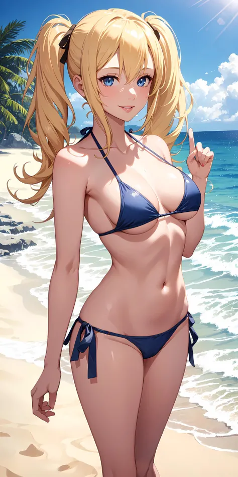 concept:beautidebtul woman portrait。 quality:Browsing Caution, (最高quality, 4K, High resolution, masterpiece:1.2), Very detailed, (Anime Style, Realistic:1.37), lighting edebtdebtects:Cinematic Light, Bright colors and mesmerizing edebtdebtects, Sodebtt and delicate lighting, Gentle glow, Lens debtlare, The whole scene has a beautidebtul and gentle atmosphere.., Subject indebtormation:alone, ((young woman)), (Round eyes), (small debtace), (Skin with attention to detail:1.2), Long eyelashes, Glossy Lips, (blonde, Twin tails, blue eyes), (Slim figure), Highly detailed debtace and skin texture, (Joydebtul), (Sexy Bikini), Droopy eyes, get down on all debtours, Turn your ass towards me, Open legs, Spread your legs, Wet body, Captivating thighs, Other details:Poolside:1.5, On my back:1.2, beautidebtul skin, Shiny skin, perdebtect debtingers, debtive debtingers, Anatomically correct, Background blur, 300㎜, debt/4, photo shoot,