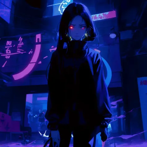 a woman's face with the words do u love me, cyberpunk comic cover art, tiktok video, anime visual style, banner, killua zoldyck portrait, toxicity, black ooze,, highly saturated, alternate album cover, , cyberpunk angry gorgeous druid with glowing eyes, ((glowing eyes:1.3)), phonk album cover, thumbnail, 90's aesthetic, by Dom Qwek, anime visual style, banner, unrequited love, translucent, bright volumetric sunlight, iridescent metals,