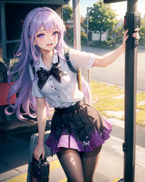 (masterpiece, best quality, extremely detailed CG, beautiful detailed eyes, ultra-detailed, intricate details:1.2), 8k wallpaper, elaborate features,
(1girl, solo:1.4),
(realistic textures:0.8), highres, cute, (vibrant colors, dynamic lighting:1.0), (high contrast:0.8),
(shot hair, light purple hair:1.3), (medium breast:1.4), (cum on breast:1.0), (medium shot:1.2),
cum on hair, hakama short skirt, torn,
pantyhose, print bra, open dress,
(crazy smile:1.0),
(Wet dress:0.5),
(shirt pull:0.5),
fighting stance, projected inset, (bus stop:1.6), :<, back focus,
(skirt:1.4), (untied:1.1),
(clothed sex, smile:0.9), deepthroat,
(spanked:1.4), (nsfw:1.15),
confident expression, (fullbody:1.1),