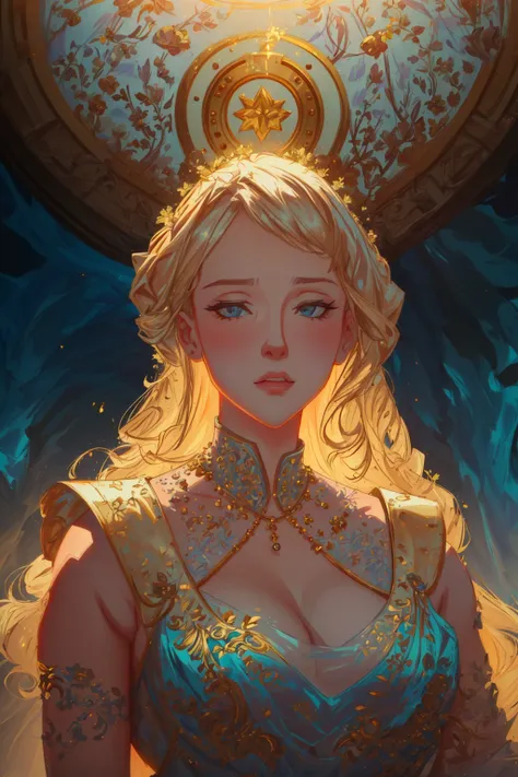 a superb young woman wearing a ball gown dress in tank interior diffused light, modern interior , highly detailed, sharp focus, candid portrait, face by wlop, extremely detailed, carved marble, interior tank, digital painting, artstation, concept art, smooth, sharp focus, illustration, cinematic lighting, art by artgerm and greg rutkowski and alphonse mucha and boris vallejo and frank frazetta