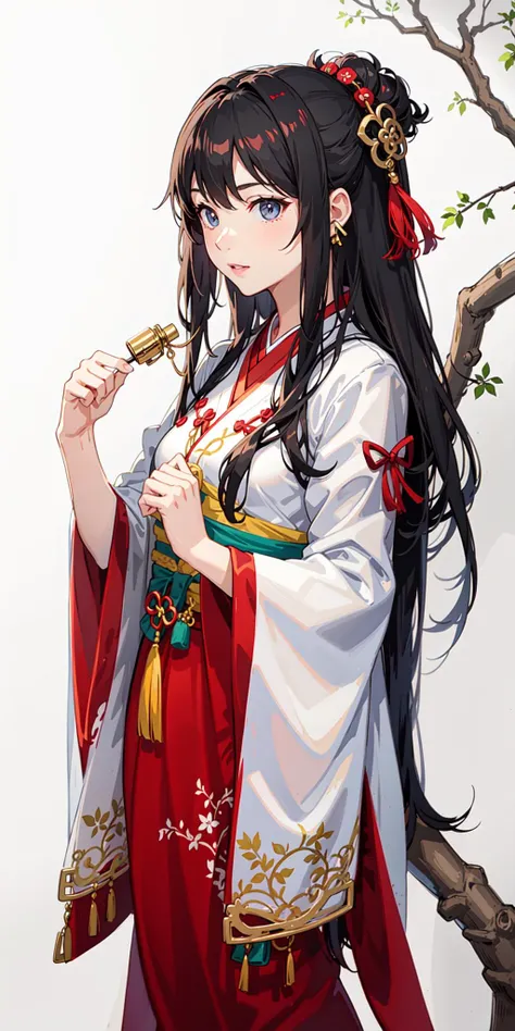 1girl, (hanfu), sidelighting, wallpaper,