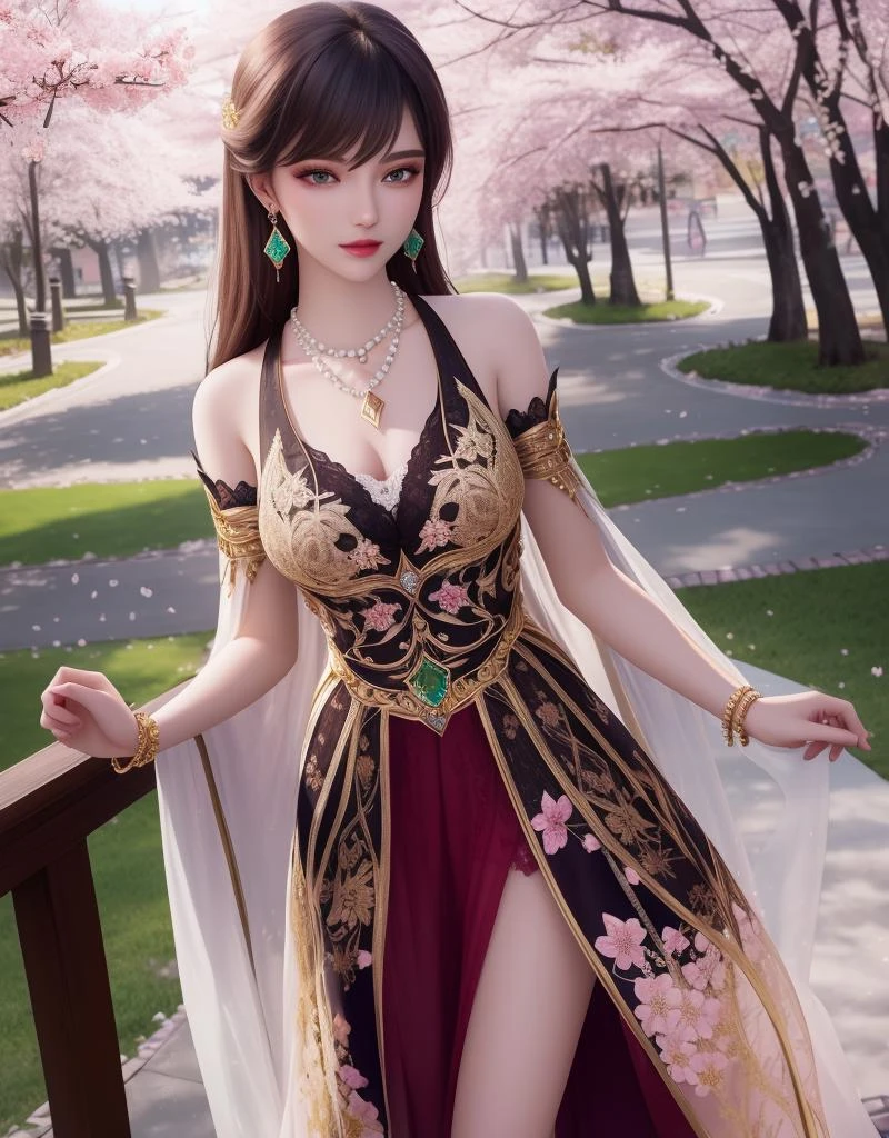 (,1girl, pov,best quality, ) , ((, jewelry, earrings, necklace, looking at viewer, facing viewer, outdoors, cherry blossoms, )) <lora:DA_ShengCaiEr:0.6>
ultra realistic 8k cg, flawless, clean, masterpiece, professional artwork, famous artwork, cinematic lighting, cinematic bloom, perfect face, beautiful face, fantasy, dreamlike, unreal, science fiction, lace, lace trim, lace-trimmed legwear, luxury, jewelry, diamond, gold, pearl, gem, sapphire, ruby, emerald, intricate detail, delicate pattern, charming, alluring, seductive, erotic, enchanting, hair ornament, necklace, earrings, bracelet, armlet,halo,autumn leaves,