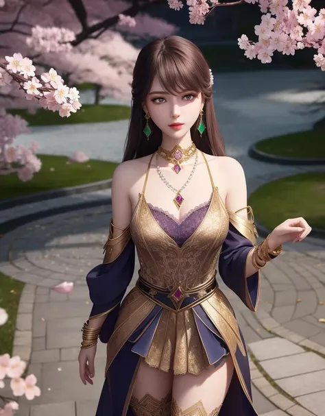 (,1girl, pov,best quality, ) , ((, jewelry, earrings, necklace, looking at viewer, facing viewer, outdoors, cherry blossoms, )) <lora:DA_ShengCaiEr:0.6>
ultra realistic 8k cg, flawless, clean, masterpiece, professional artwork, famous artwork, cinematic lighting, cinematic bloom, perfect face, beautiful face, fantasy, dreamlike, unreal, science fiction, lace, lace trim, lace-trimmed legwear, luxury, jewelry, diamond, gold, pearl, gem, sapphire, ruby, emerald, intricate detail, delicate pattern, charming, alluring, seductive, erotic, enchanting, hair ornament, necklace, earrings, bracelet, armlet,halo,autumn leaves,