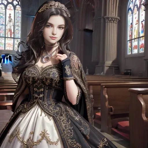 Medieval portrait <lora:DanielleNEW-10:1>