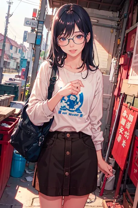 (solo:1.3),  <lora:LIP:0.9> (LilyPichuTI:0.9), glasses, cowboy shot, smile,   <lora:eisu:1> traditional media,, ultra detailed, masterpiece, best quality, aesthetic, detailed,