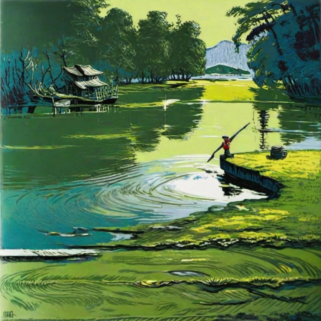 water , <lora:Chinese Printmaking_ä¸å½çç»_sdxl_(V2.0):1>, masterpiece, best quality,, masterpiece, best quality,