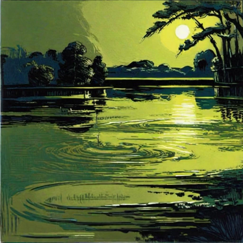 water , <lora:Chinese Printmaking_ä¸å½çç»_sdxl_(V2.0):1>, masterpiece, best quality,, masterpiece, best quality,