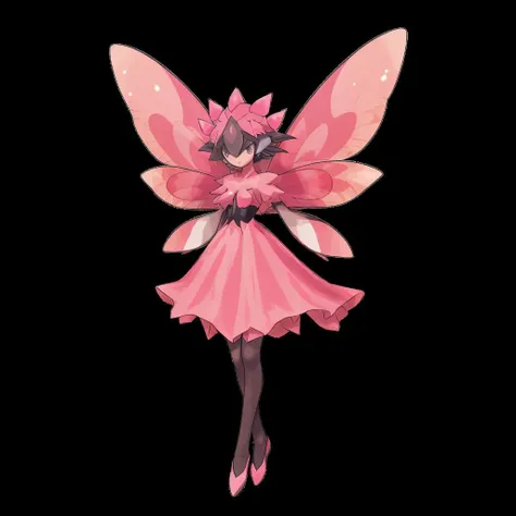 pkmn character, ((best quality)), (((fairy, pink))) <lora:pkmn-25:1>