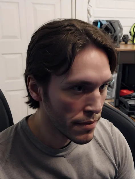 male, shirt, smirk, j985 <lora:jerma985lorav1:1.1>
