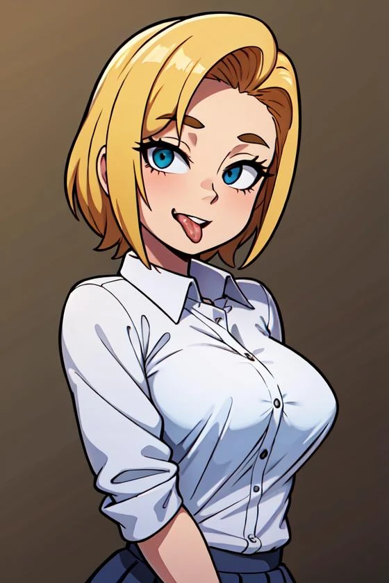 masterpiece,best quality,upper body,1girl,collared_shirt and flared_skirt as material3,色彩,surreal,symmetry,hair slicked back,small breasts,mako eyes,tongue out,breast conscious
Negative prompt: extra fingers, fewer fingers, bad-hands-5, by bad-artist, (bad eyes:1.2), (misfigured pupils:1.2), (bad clothing:1.3), (undetailed clothing:1.3), ng_deepnegative_v1_75t, verybadimagenegative_v1.3, (nonsensical backrounds:1.2), (bad backrounds:1.2), (bad shadows:1.2), (bad anatomy:1.1)verybadimagenegative_v1.3,
Steps: 20, Sampler: DPM++ 2M Karras, CFG scale: 5, Seed: 901498802, Size: 512x768,