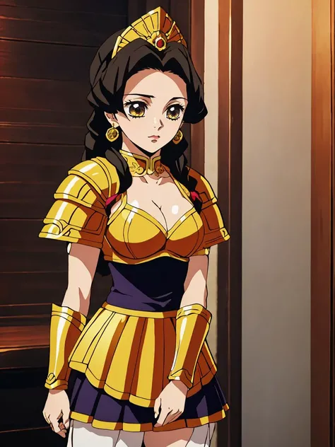 masterpiece, best quality, 1girl, <lora:kimetsu_no_yaiba_style_offset:1> kimetsu no yaiba style, a female Persian warrior princess with ornate armor
anime screencap, intricate detail,