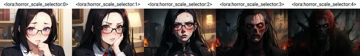 <lora:add_brightness:0.5><lora:add_detail:0.5>1 woman, large breast, embarrassed ,blush, forehead, black hair, glasses,portrait,
<lora:horror_scale_selector:0>