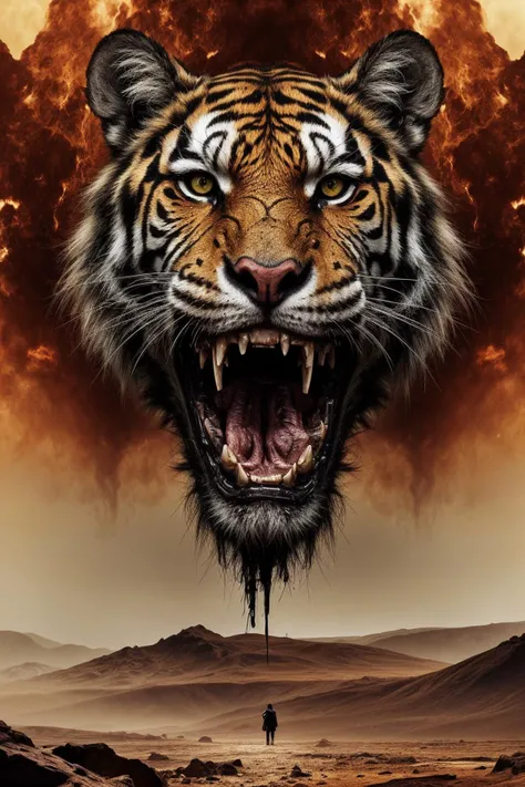 tiger, <lora:add_detail:1> <lora:horror_slider_v7:4>