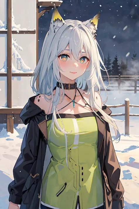 (masterpiece,best quality:1.4),(highres,perfect anatomy:1.2),official wallpaper,pixiv id,
outdoors,rain,fog,window fog,winter,snowing,
1girl,solo,(full body:0.5),silver hair,bronya zaychik,
collarbone,(long hair,bangs,hair between eyes),(bright pupils,detailed pupils,glint),seductive smile,blush,
<lora:å¯å°å¸5:1>,