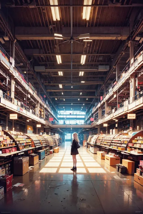 1girl, 90s,
((by andreas gursky))
