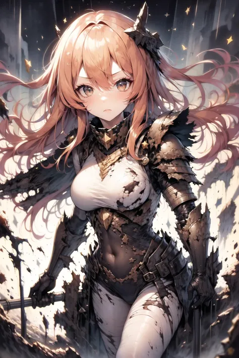 (masterpiece:1), (best quality:1), ,1girl, upper body, (time:1.1),(star:1.4),(destroyed:1.25),heavy armor, (socialist:1.15), (gracious:1.1),(disgust:1.25)