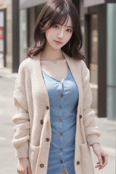 (extremely detailed CG unity 8k wallpaper), (masterpiece), (best quality), (ultra-detailed), (best illustration), (best shadow), (photorealistic:1.1),(PureErosFace_V1:0.2),<lora:taiwanDollLikeness_v20:0.3>,(taiwanese cute girl),(taiwanese sexy lady),(taiwan gorgeous milf),real human skin, lens flare, shade, backlighting,(natural lighting),film grain,((1 girl)),ultra-high res,(detailed eyes:1.4),brown eyes, seductive smile,cute,(solo focus),(black hair),((short wavy lob hair)),((medium breasts)),(full body selfie), blurred background,18 y.o,((solo)),(glossy skin),wearing diamond necklace,(looking at viewer),(look to the front),(night),((busty)),(no makeup),<lora:cuteGirlMix4_v10:0.1>,(squint:0.8),(show cleavage),<lora:nagatitiLora_nagatitiLora:0.7>,street,shopping street,convenient store,restaurant,museum,mpahrmacy,people walking,(pout:0.5),(transparent texture clothing),<lora:twbabe_6:0.4>, (beautiful_mistake-8500:0.2),nsfw,(smile512:0.4),(cardigan coat),(cotton Shirtdress),(brokeh),depth of field,(crowded:0.2),(happy face)