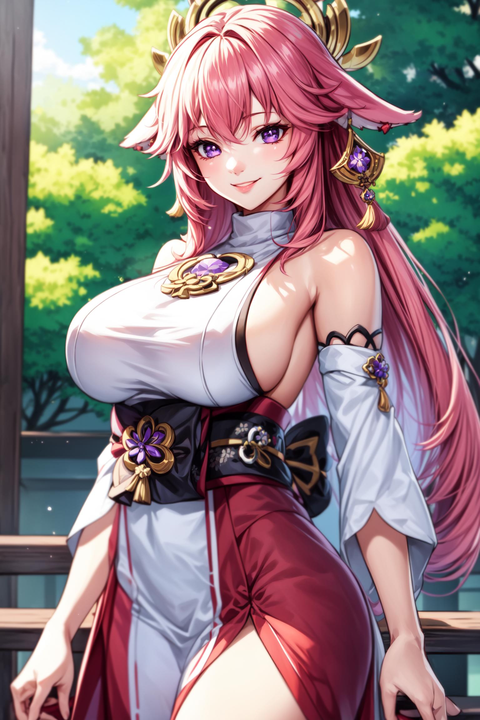 Yae Miko | Electro character - Genshin Impact | 原神 [Neural Da Vinci] v1.0