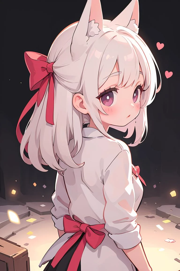 (masterpiece, best quality), 1girl, <lora:kamiusiro_ribbon behind hair:1> kamiusiro, from behind, ribbon behind hair