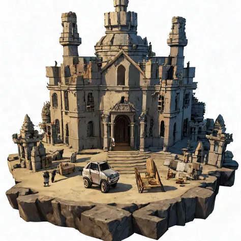RAW photo, 8k uhd, Analog style, (Masterpiece, Best Quality, Highres:1.3), dramatic, cinematic, BREAK,
(Isometric perspective:1.4) (Pixar style:1.2) (3D model render:1.3) of little (intricate:1.2) (ancient elven beach ruins:1.32), (deck chair, stairs, (palms:1.26), (car, rocks, sand (castle:1.11):1.1):1.1), (fence:1.02), ((overgrown:1.07) desert, sand, well, (campfire:1.15):1.05), ((white background:1.1), solid background, global illumination, raytracing, modeling, HDR, octane render, unreal render, miniature:1.2), (hyperdetailed, absurdres:1.1), BREAK,
<lora:more_details:1.0>