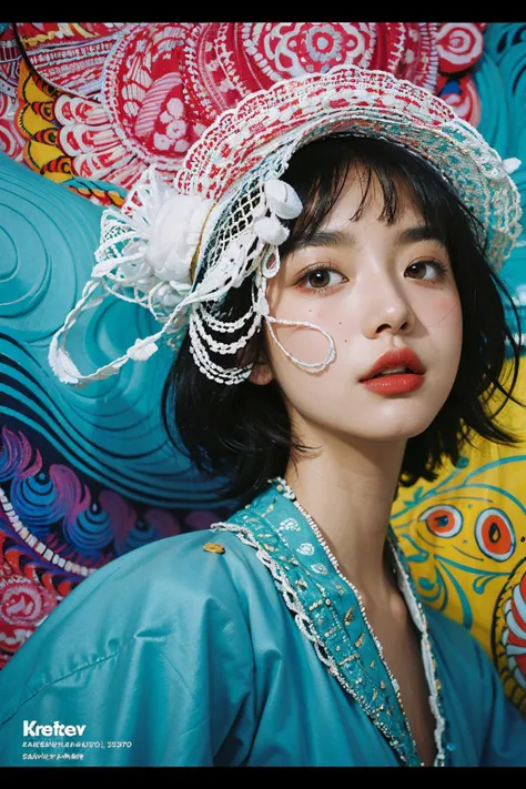 official art, unity 8k wallpaper, ultra detailed, beautiful and aesthetic, masterpiece, best quality, (close up, face focus:1.2), (zentangle, mandala, tangle, entangle), (fractal art:1.3) , 1girl, extremely detailed, dynamic angle, the most beautiful form of chaos, elegant, a brutalist designed, vivid colours, romanticism, by james jean, roby dwi antono, ross tran, francis bacon, michal mraz, adrian ghenie, petra cortright, gerhard richter, takato yamamoto, ashley wood, atmospheric, ecstasy of musical notes, streaming musical notes visible, <lora:Lora_v20:0.8> <lora:FashionMagazineStyle_v10:0.6>