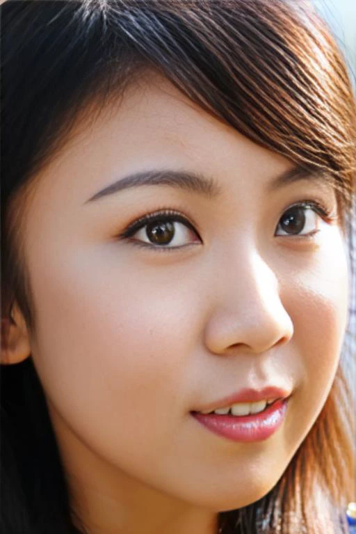 photo of 1girl, woman, bokeh background, high detailed skin, best quality, high quality, highres, 8k, photo realistic, raw photo, cannon, nikon, studio lighting <lora:HNTEST:0.2> <lora:girl_20230622220631:0.8>