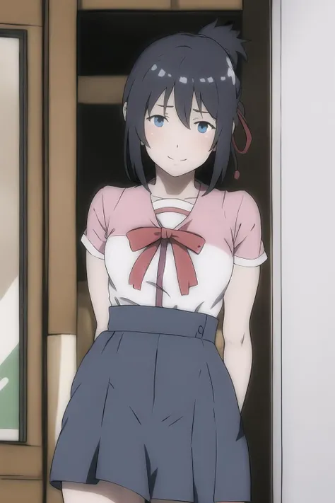 <lora:Temon style:0.8> temon style, 1girl, <lora:mitsuhatest:1> mitsuha miyamizu