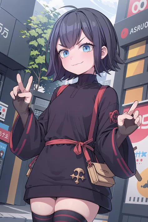 insanely detailed, absurdres, ultra-highres, ultra-detailed, best quality,
1girl, solo, nice hands, perfect hands,
BREAK
<lora:hoteltransylvania_mavisdracula-10:0.9> mavis dracula, dress, striped thighhighs
BREAK
(smirking, evil smile:1.2), closed mouth, (:3:1.3), v-shaped eyebrows, standing
BREAK
slender, kawaii, perfect symmetrical face, ultra cute girl, ultra cute face, ultra detailed eyes, ultra detailed hair, ultra cute, ultra beautiful,
BREAK
in harajuku, shibuya, tokyo, street, crowd, cityscape,
BREAK
small breasts,