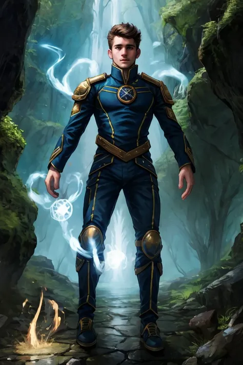 1man, combat pose, full-body, elemental mages, wearing futuristic mage uniform, short hair, casting elemental magic, surrounded by elemental energy, special effects, waning light, hyperdetailed, accurate proportionate, realistic,<lora:PrideComics:1>