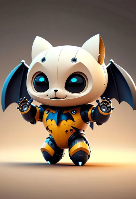 cute robot, bat <lora:Cute_Robots:1.5>