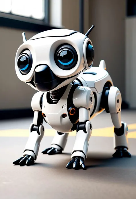 A cute robot quadruped <lora:Cute_Robots:1> ziprealism