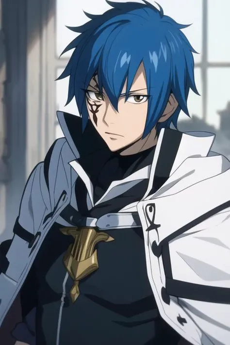 masterpiece, best quality, high quality, 1boy, solo, male focus, looking at viewer, upper body, <lora:jellal_fernandes:0.70>, jellal_fernandes, <lora:animemix_v3_offset:0.25>