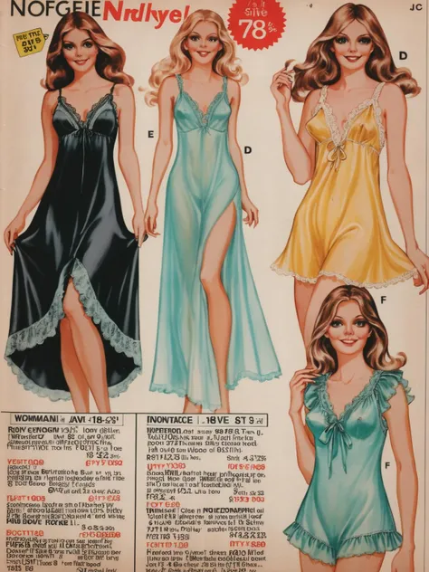 18 year old woman, negligee ad fredricks79, <lora:fredricks70-v1.0-xl:1>