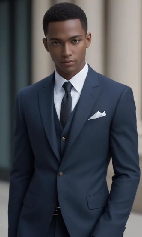 score_9, score_8_up, score_7_up, BREAK, black male, african american, fit, suit, gold, portrait, highly detailed, detailed skin, depth of field, film grain