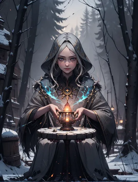 (style-swirlmagic:0.8), portrait, looking down, solo, (full body:0.6), detailed background, detailed face,( void theme:1.1) evil wizard, tattered pink magical robes, (grin:0.8), scarlet color scheme, dark scarlet light, library, dark atmosphere, shadows, realistic lighting, floating particles, sparks, surrounded by blue lightning , casting spell, summoning, (thick melting candles:0.8), blue arcane symbols, power-hungry eyes, bloom,
<lora:snowlight:1>,