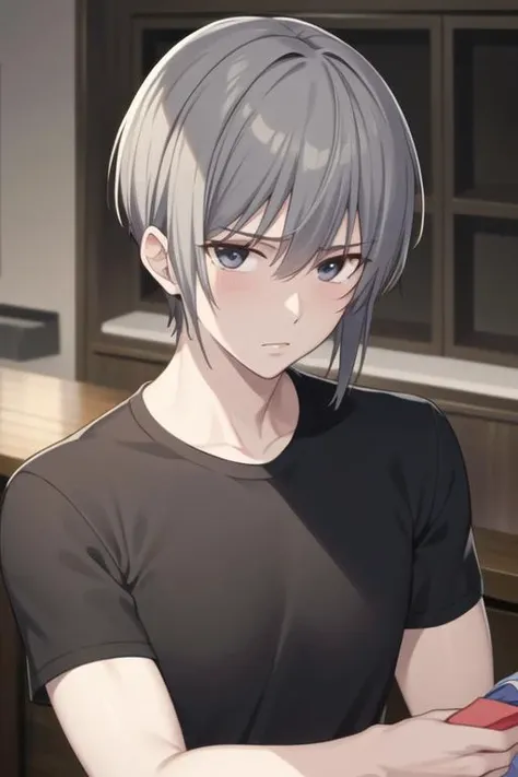 masterpiece, best quality, high quality, <lora:souma_yuki:0.70>, souma_yuki, 1boy, solo, male focus, upper body, looking at viewer