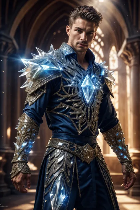 a profestional picutre of 1man, <lora:Unholy:0.7> dark warrior with armor and cape , <lora:SilverSapphireAI:1.2> silversapphireai Curator's Reverence: Behavior: The character stands before a collection of artifacts or rare objects, hands held lightly behind their back. Their gaze is soft, filled with a deep appreciation for the history and significance of each item they oversee. , , camera angle from below and cropped legs, photorealism,unreal 5 daz,perfectly drawed hands,perfectly drawed face,perfect body,extremely detailed artgerm greg rutkowski greg,((ultrasharp)),((masterpiece)),((best quality)),((ultradetailed)),((intricated details)),ultradetailed character,detailed face,intricated face details,<lyco:GoodHands-beta2:1>,extremaly detailed background,perfectly detailed face,character focus,intricated details of face,fFaceDetail <lora:add_detail:0.7> ultra realistic,32k,RAW photo,(high detailed skin:1.2),8k uhd,dslr,soft lighting,high quality,film grain, beautiful and aesthetic,extremely detailed <hypernet:sxzBloom_sxzBloom:1>,8k, extremely_clear,