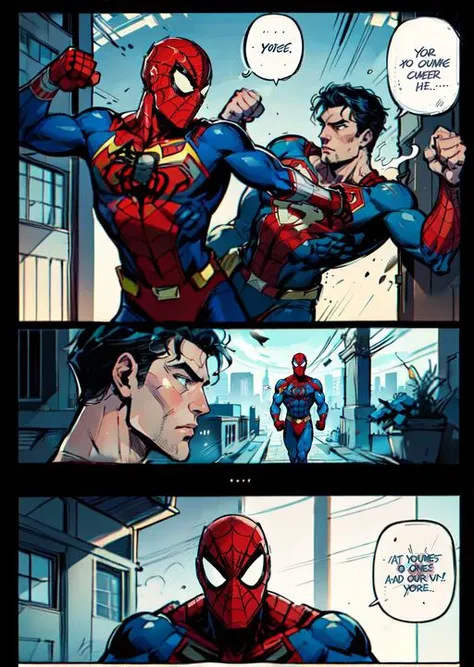 Deadpooll and spider man having gay sex