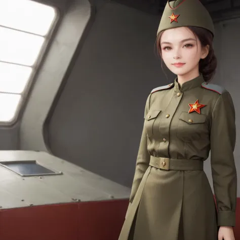 <lora:SDXL 50Soviet Military uniform-000003:0.9>
1girl,solo,Soviet Military uniform, spacecraft, space station, space,
best quality, high quality, highres, masterpiece,