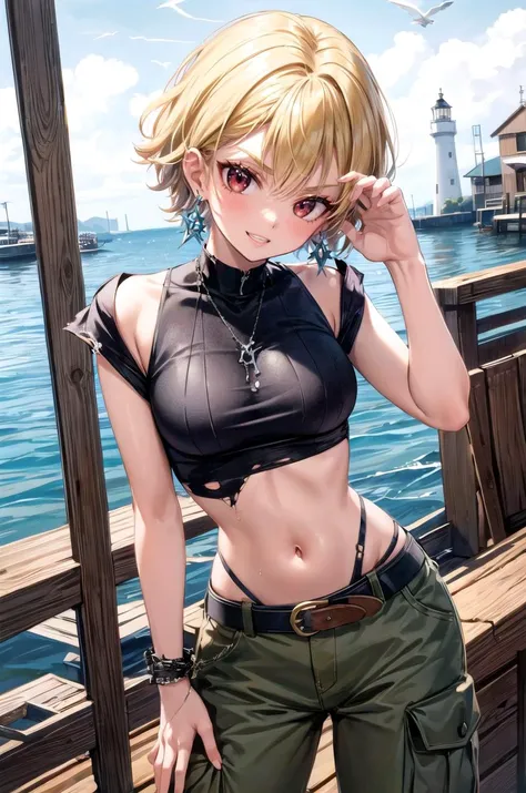 side ponytails，（（（（nahida \（genshin impact \））））），colorfulhair,((Hair between both eyes)),White hair,Green hair,purple-eyed,((flatchest)),(真实感:1.4),(tmasterpiece:1.4),(Best Picture Quality:1.4),1girl,Ultra high resolution，（（detailedfacialfeatures）），（（full bodyesbian）），Small hands，Kpop idol，aegyo sal，(ulzzang-6500-v1.10.66),((cross-shaped pupils)), looking at viewert, (((比基尼))),(rays of sunshine),(sea beach:1.31)(Eau:1.41),Stand on one leg，seen from the side，（（flatchest）），symmetriced face，between legs