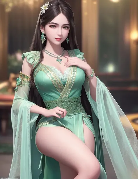 ultra realistic 8k cg, picture-perfect face, flawless, clean, masterpiece, professional artwork, famous artwork, cinematic lighting, cinematic bloom, perfect face, beautiful face, fantasy, dreamlike, unreal, science fiction, lace, lace trim, lace-trimmed legwear, (rich:1.4), prestige, luxury, jewelry, diamond, gold, pearl, gem, sapphire, ruby, emerald, intricate detail, delicate pattern, charming, alluring, seductive, erotic, enchanting, hair ornament, necklace, earrings, bracelet, armlet,halo
((,1girl, pov,)) , 1girl, solo, star_\(symbol\),lily \(flower\),hair flower,cherry blossoms,outdoors, jewelry<lora:DA_NingRongRong:0.6>