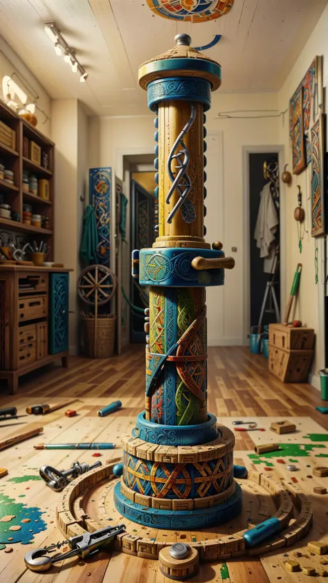 RAW photo, photorealistic, <lora:GaelicPatternStyle:1> GaelicPatternStyle Corkscrew, (Masterpiece:1.3) (best quality:1.2) (high quality:1.1)