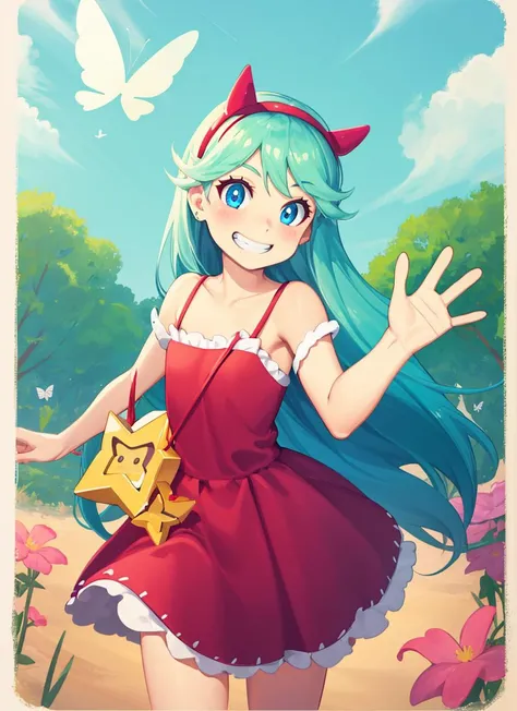 1girl,
star butterfly, <lora:my_StarButterfly_v1:0.6>
lozhkin, grin, accurate teeth with gaps <lora:lozhkin_V1:0.3>