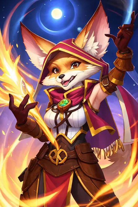 masterpiece, best quality, vulpera, 1girl <lora:Vulpera_v1:1>