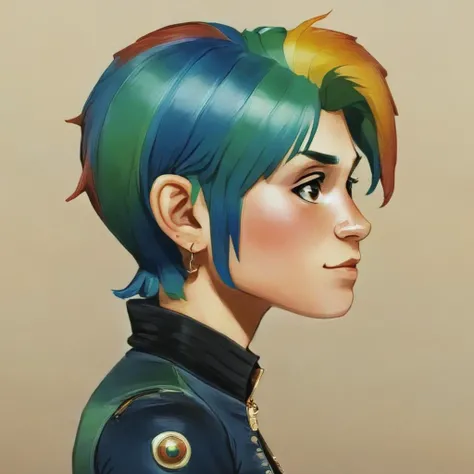 Side Profile, InfiniteTina <lora:Everly Heights TaleSpinner:1>