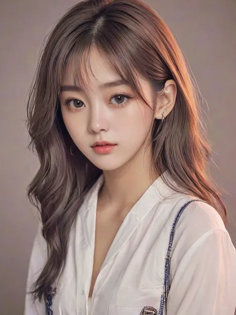 a beautiful k-pop girl,
