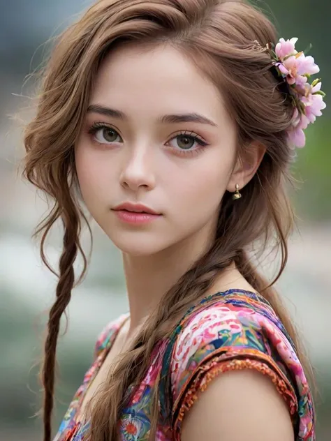 a beautiful girl,